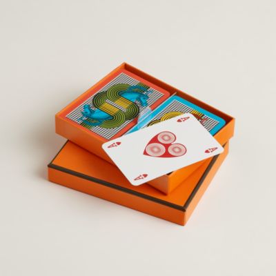 HERMES アートワーク トランプ 2デッキ HERMES Playing Card Set 2 Decks 
